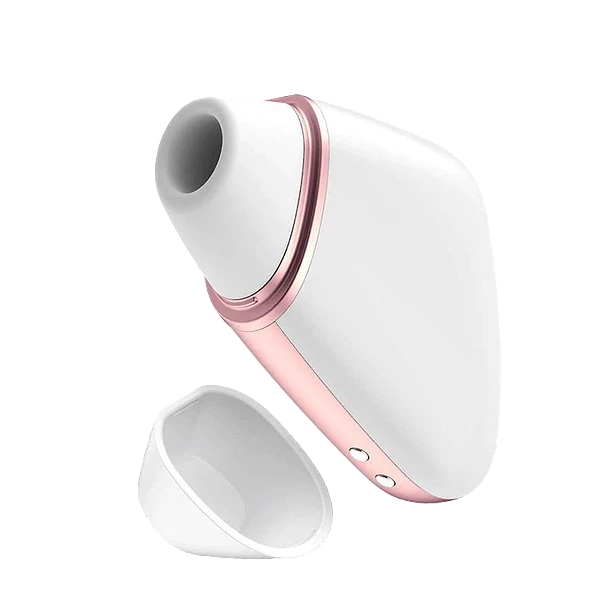 Satisfyer Love Triangle Blanco "Candelario" – Succión y vibración con control por app